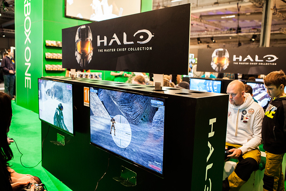 Master Chief Collection for Xbox One at Gamex / Comiccon 2014 Gamex-Comiccon-Halo-Xbox-One