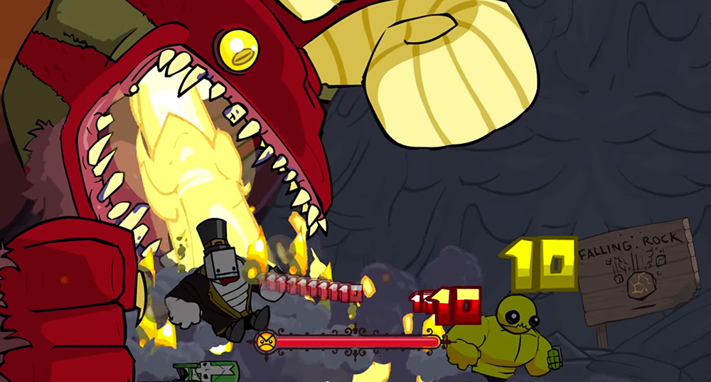 Castle Crashers Remastered screenshot Run Away!