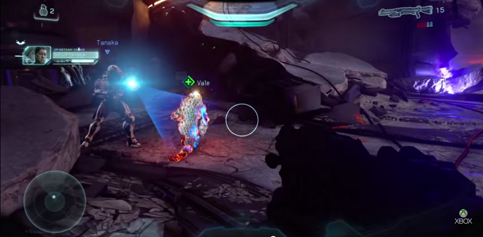 Halo 5 screenshot healing