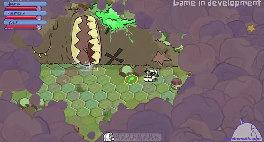 The Behemoth Game 4 - Screenshot map