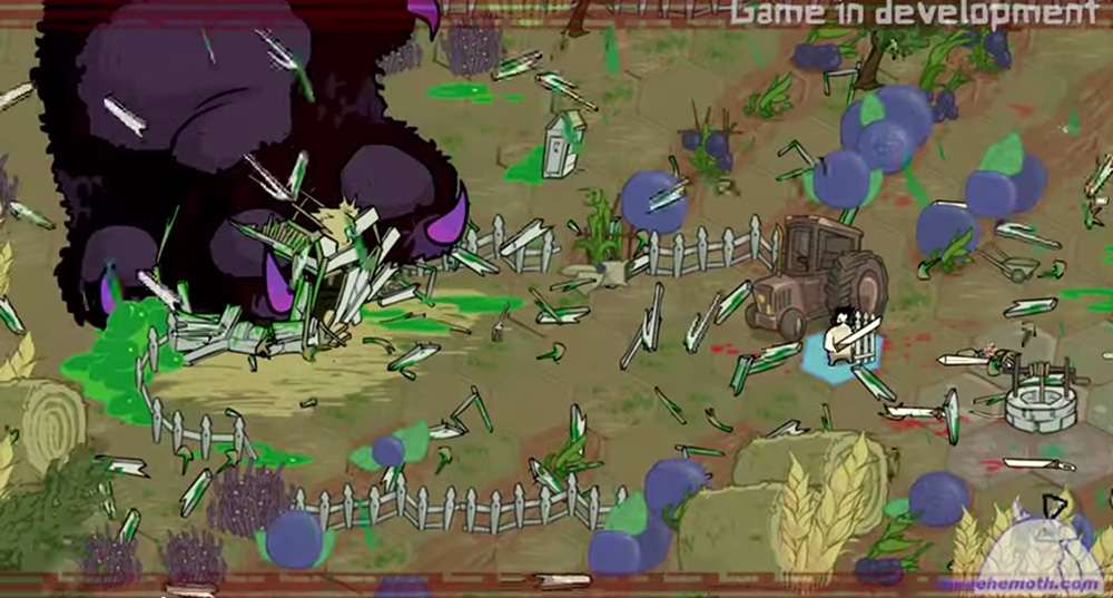 The Behemoth Game 4 - Screenshot ouch!