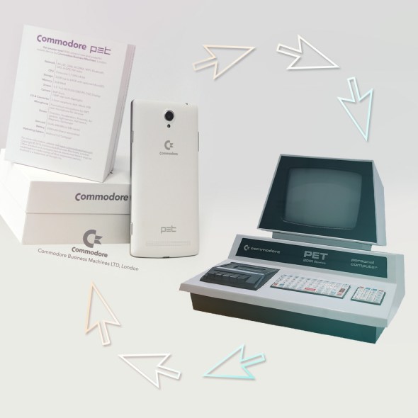 Commodore PET new smartphone - old computer