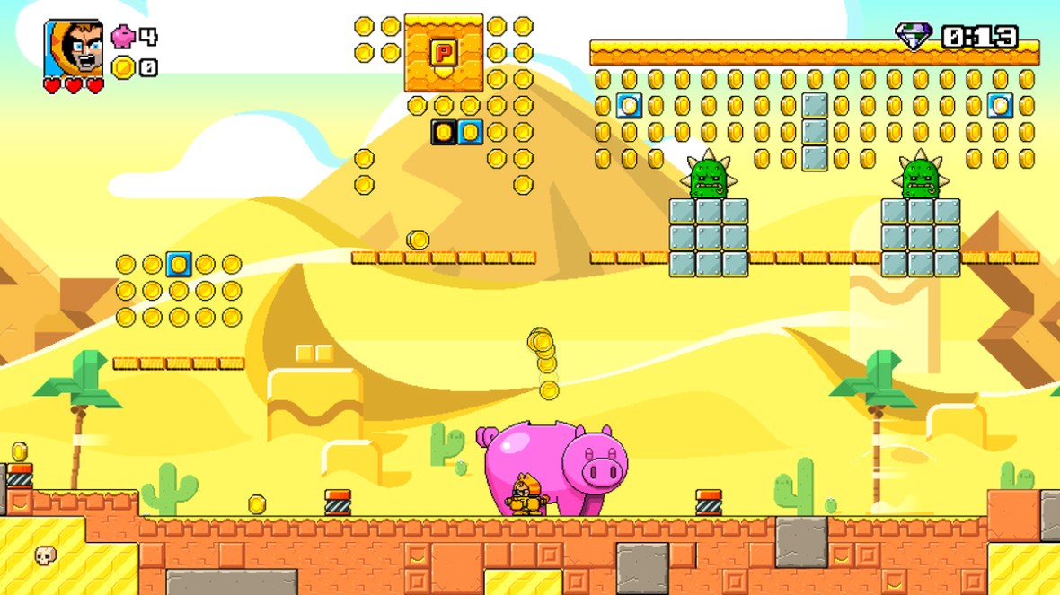 Desert stage - Mega Coin Squad Screenshot