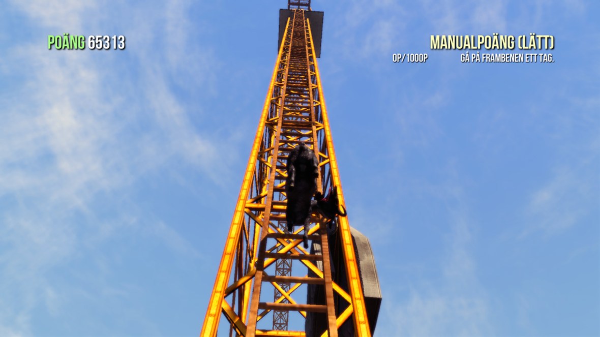 Goat Simulator screenshot climbing