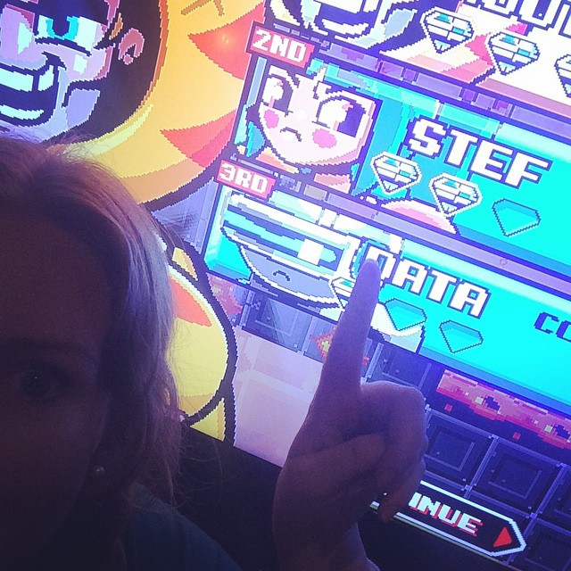 MissDeluxe came in second