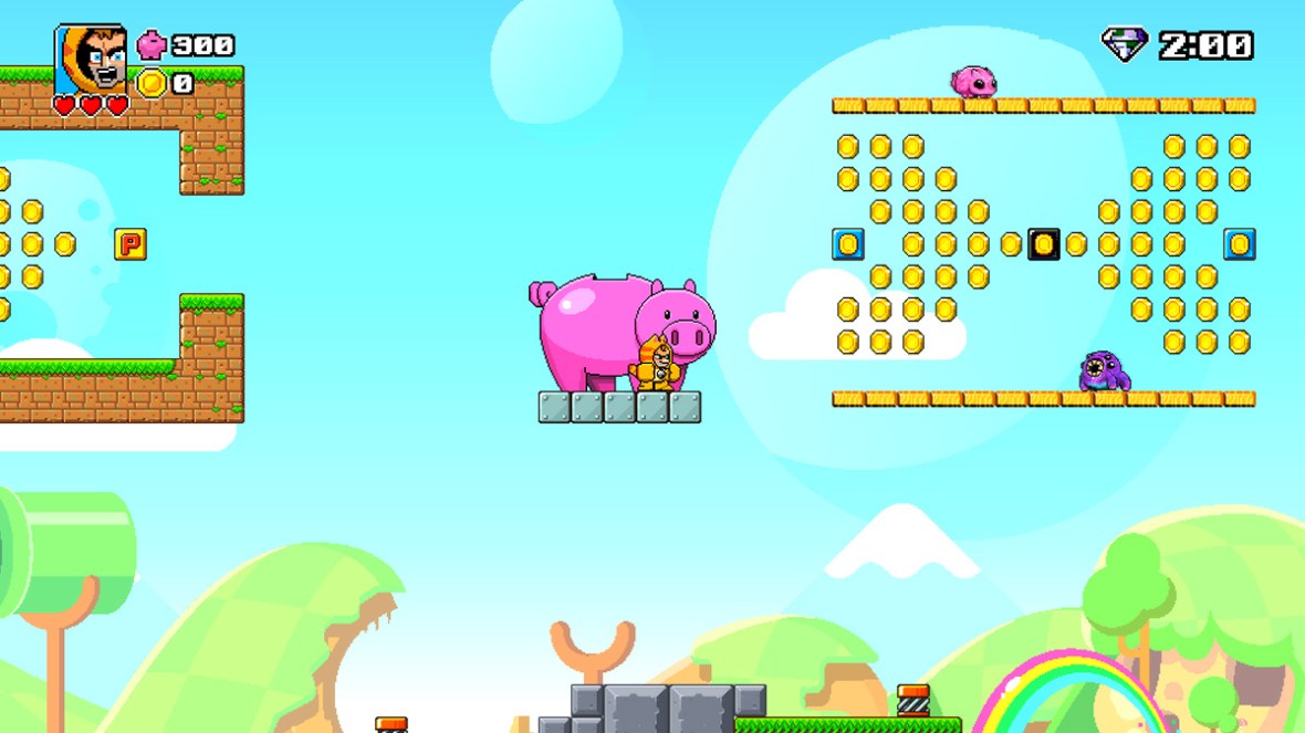 Single Player Stage - Mega Coin Squad Screenshot