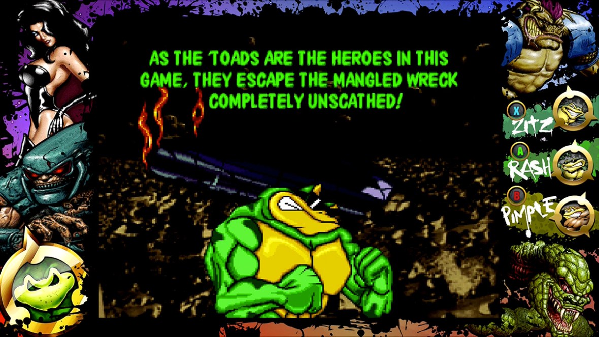 Rare Replay - Battletoads arcade ending