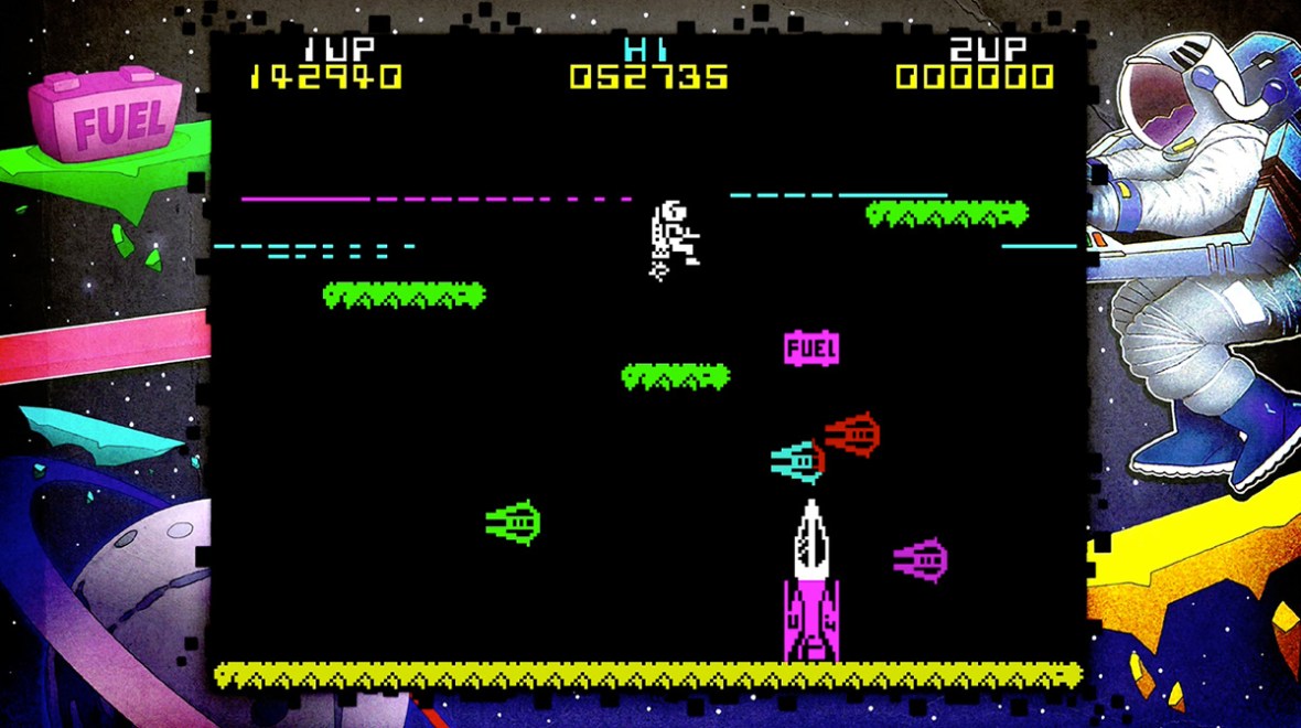 Jetpac gameplay - Rare Replay