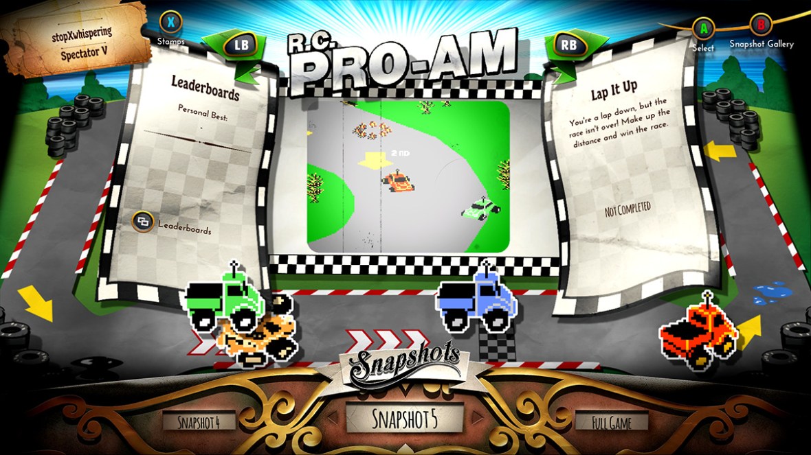 R.C. Pro-Am Snapshot 5- Rare Replay