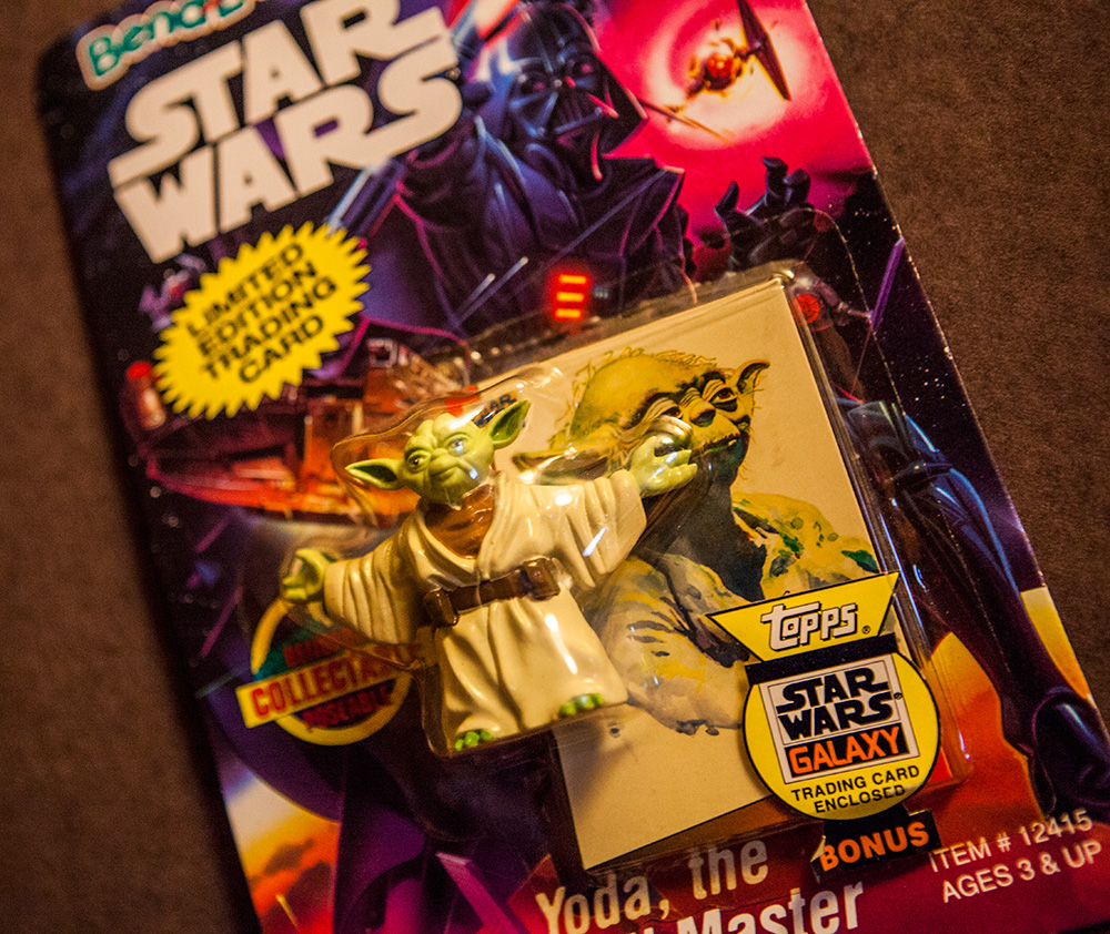 Star Wars Bend-Em toy Yoda