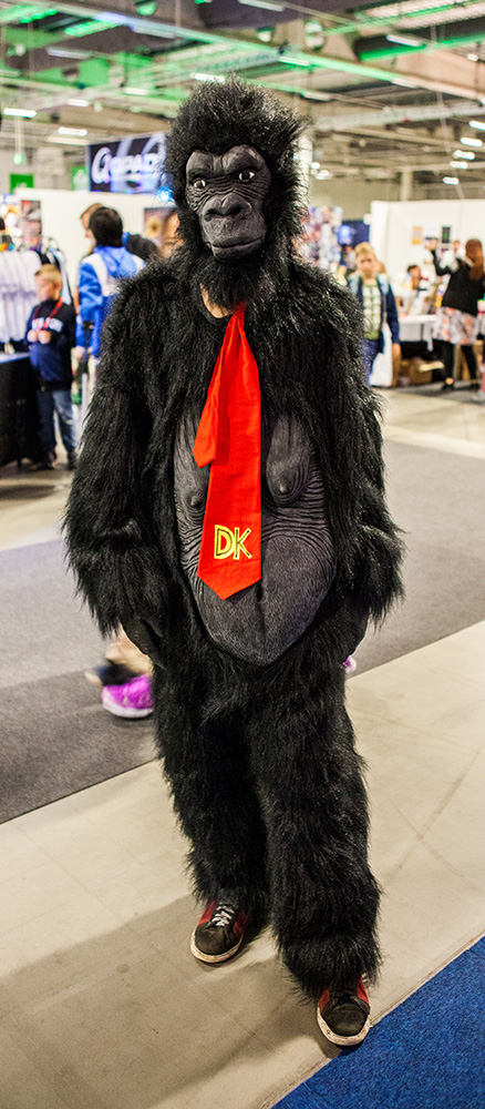 Donkey Kong at Comic Con Malmö 2015