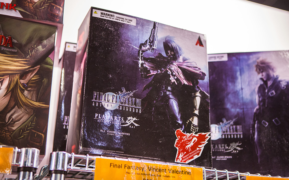 Final Fantasy VII Vincent figure at Comic Con Malmö 2015