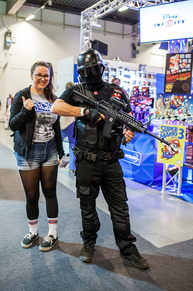 Resident Evil Cosplay with Geeky Gals Jinn at Comic Con Malmö 2015