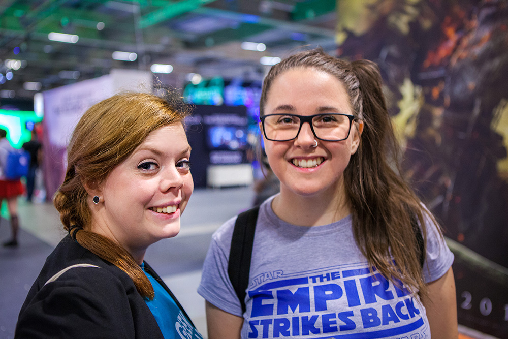 Happy Geeky Gals at Comic Con Malmö 2015