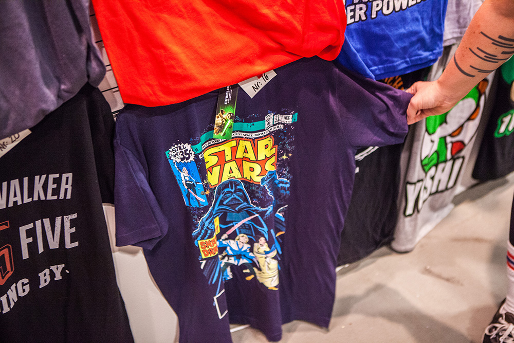 Star Wars T-shirt at Comic Con Malmö 2015