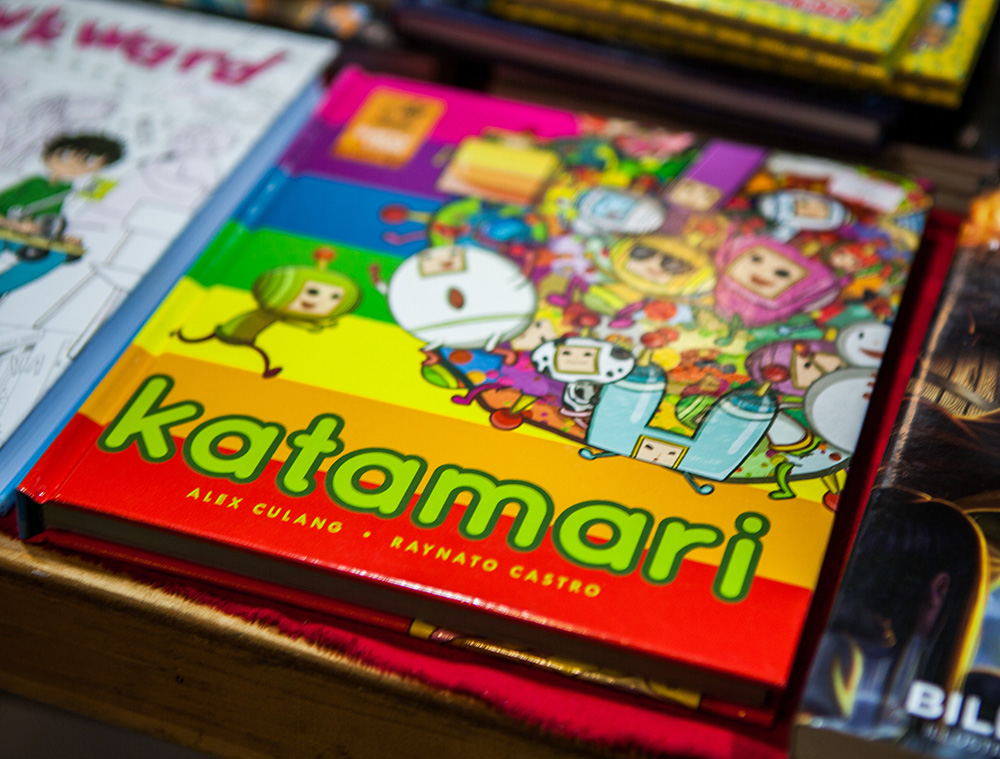 Katamari comicbook at Comic Con Malmö 2015