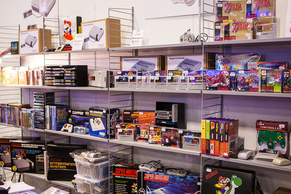 Retro games at Comic Con Malmö 2015