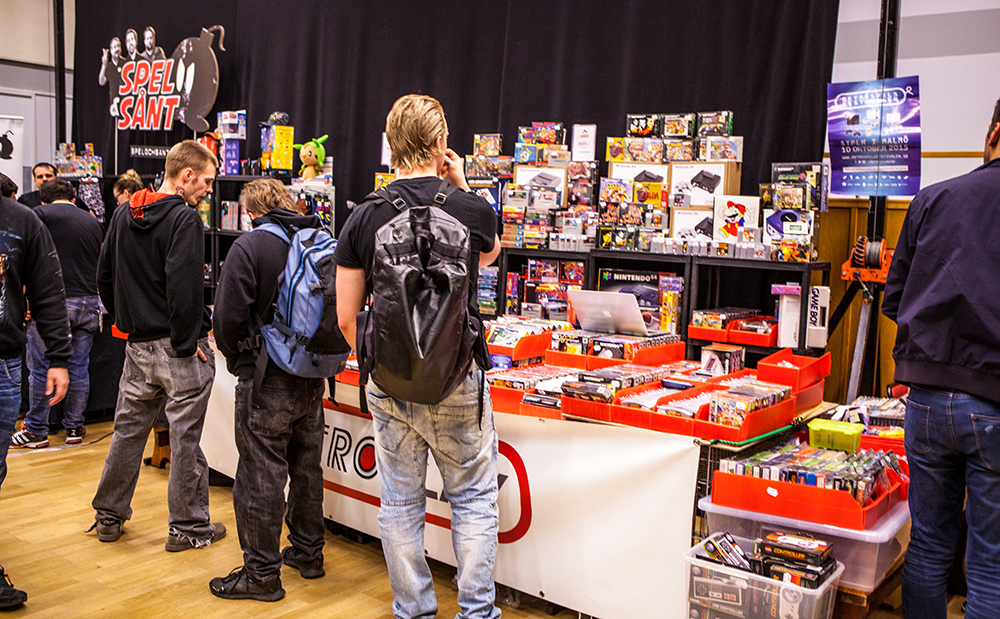Retro sellers at Retro Gathering