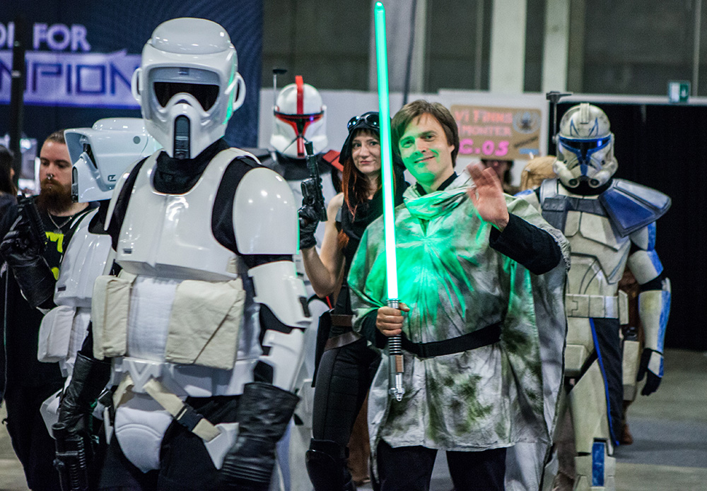 Scout trooper cosplay