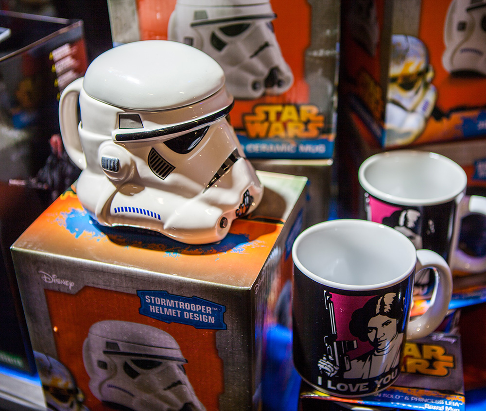 Storm trooper mug at Comic Con Malmö 2015