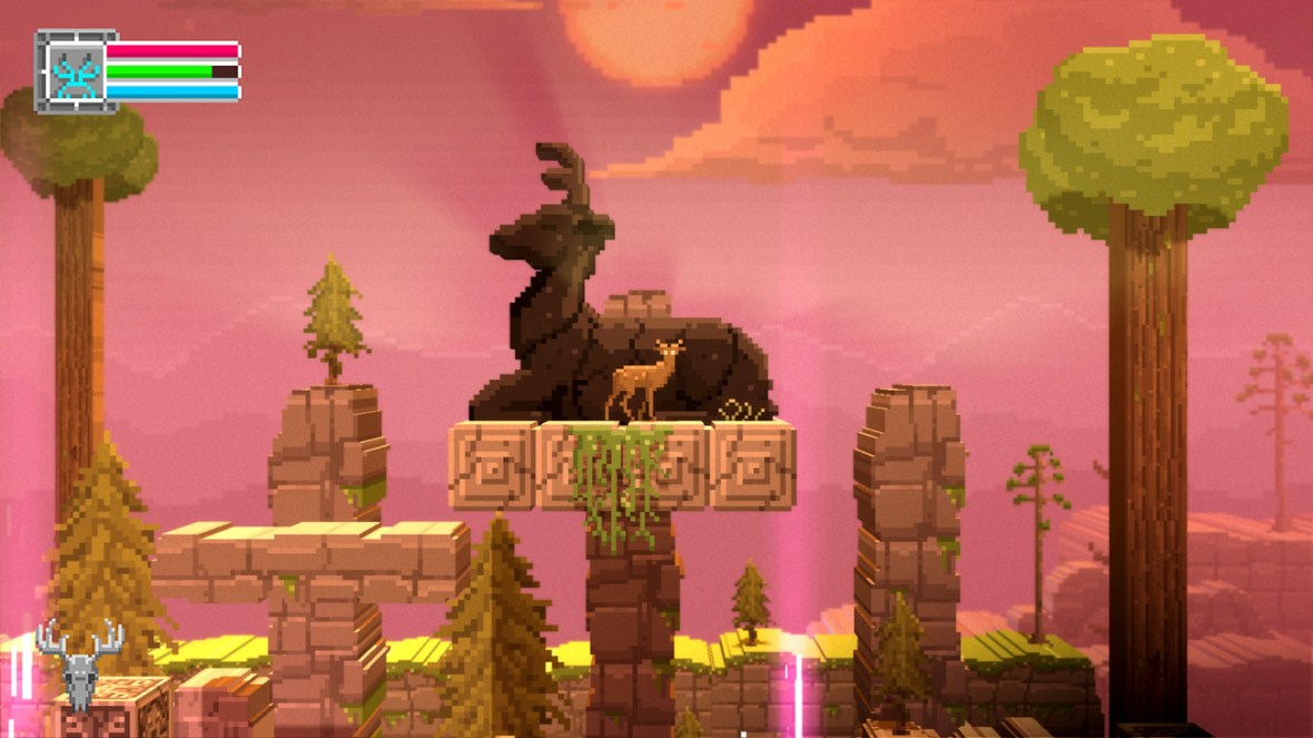 The Deer God Screenshot - Deer Statue Puzzle