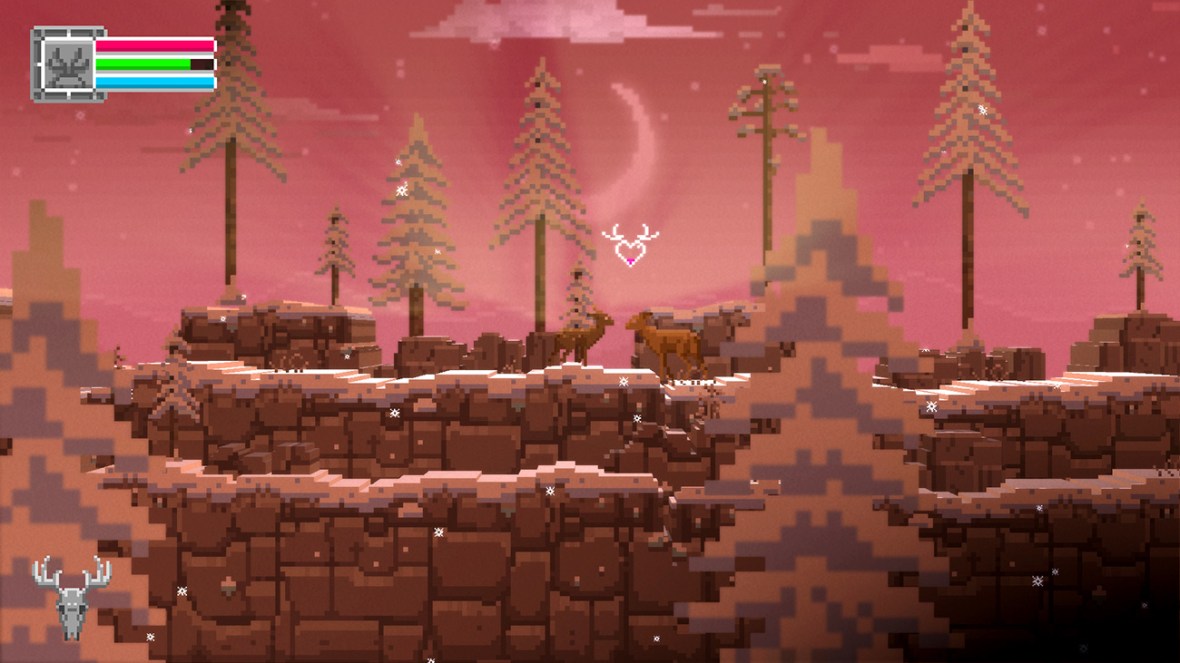 Deer mating The Deer God Screenshot - Mating