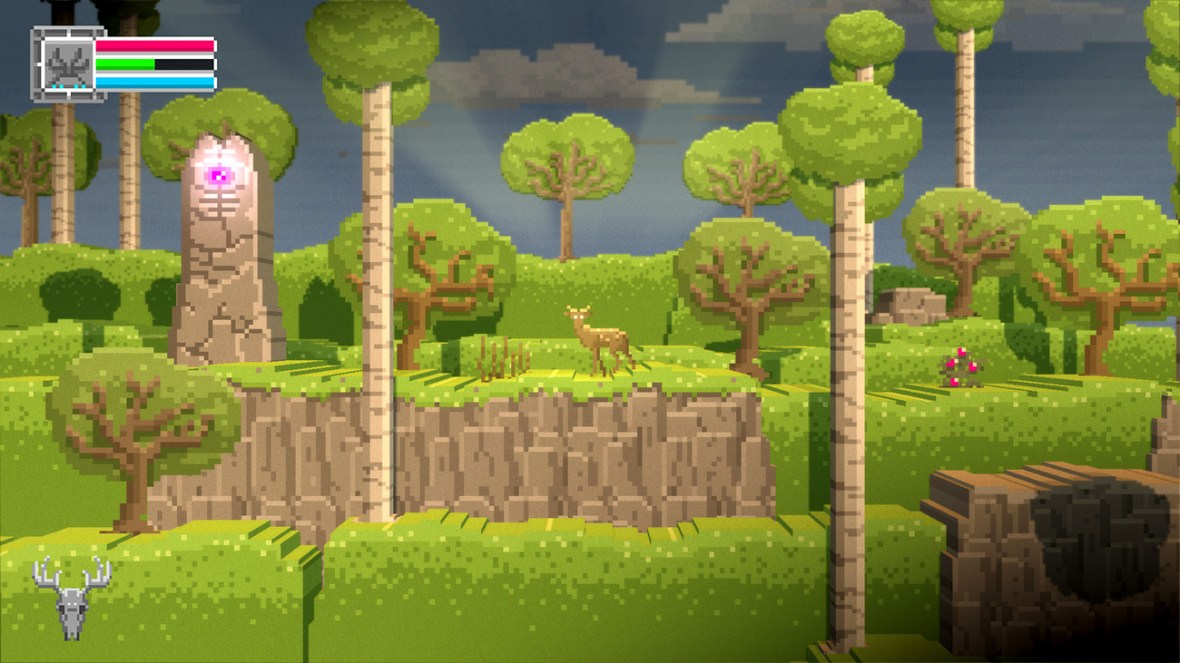 The Deer God Screenshot - Pillar