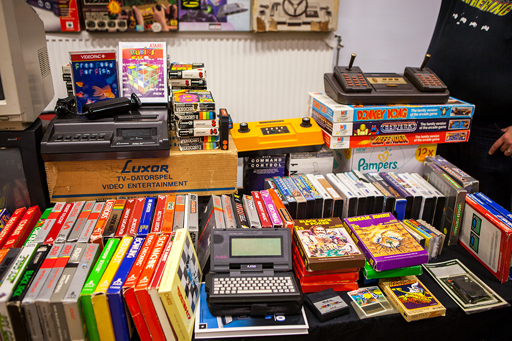 Vintage games at Retro Gathering