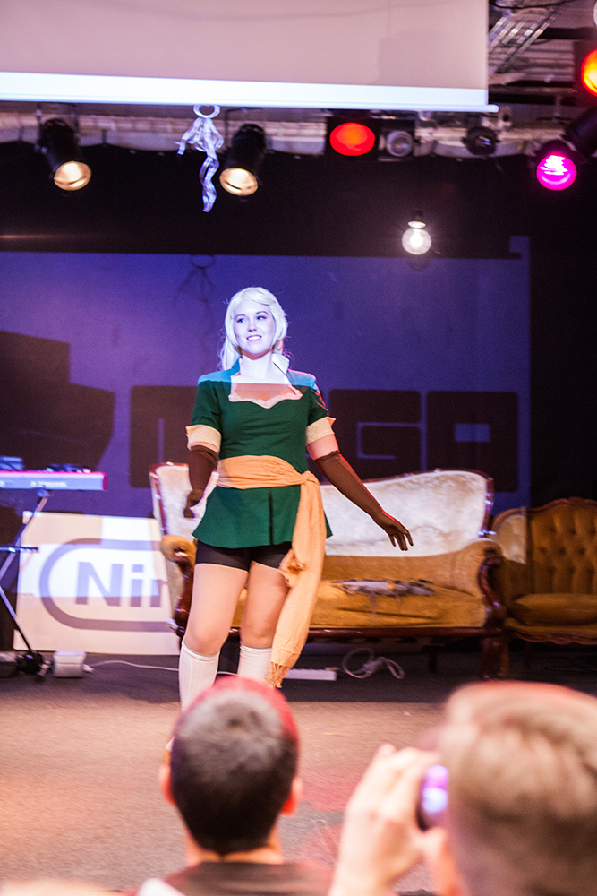 Cosplayers at Retrospelsfestivalen 2015