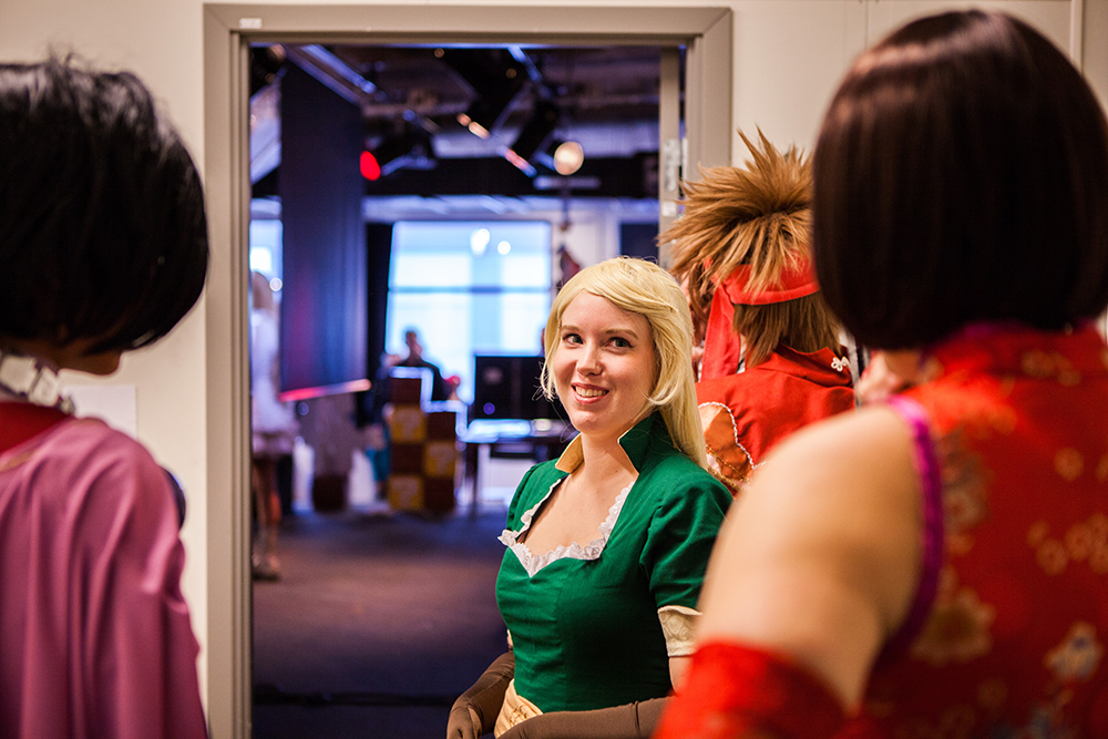 Cosplayers at Retrospelsfestivalen 2015