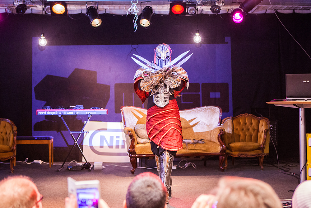 Cosplayers at Retrospelsfestivalen 2015