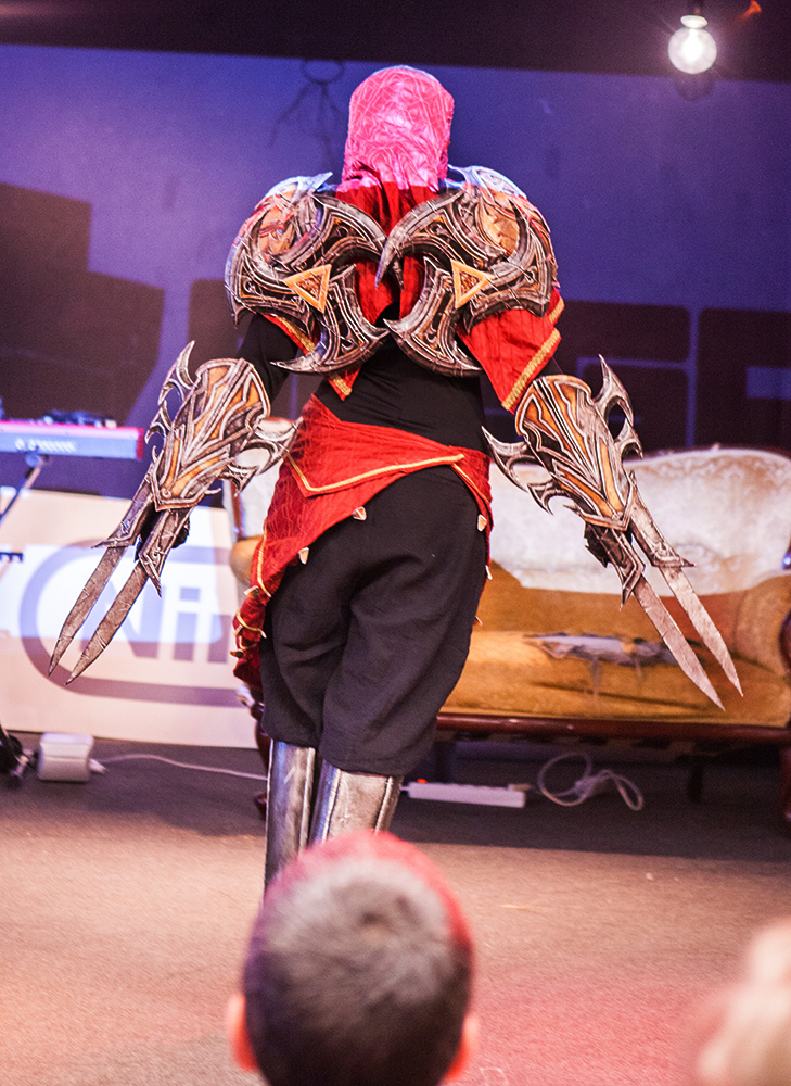 Cosplayers at Retrospelsfestivalen 2015