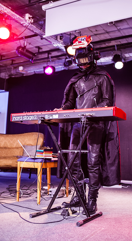 Professor Sakamoto at Retrospelsfestivalen 2015