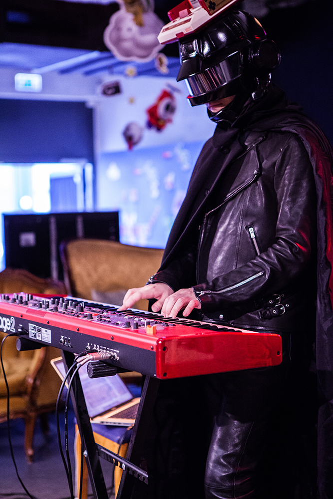 Professor Sakamoto at Retrospelsfestivalen 2015