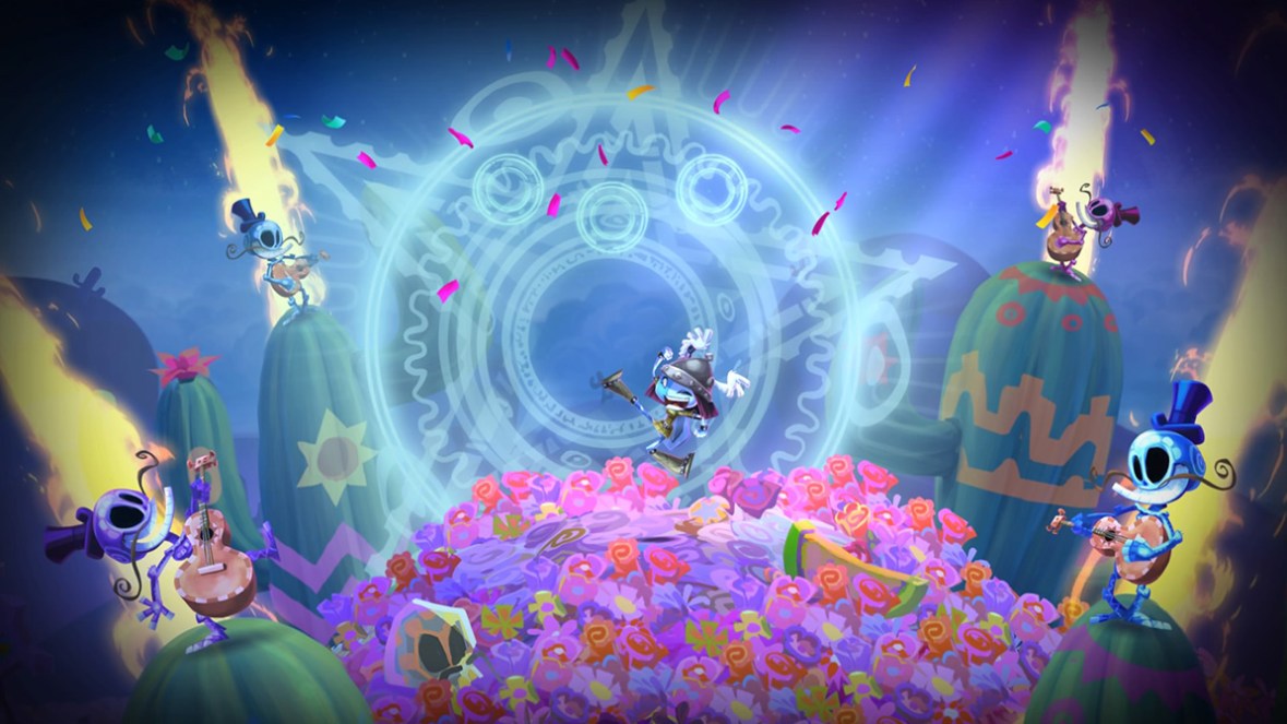 Rayman Legends PS4 Screenshot - Stage win