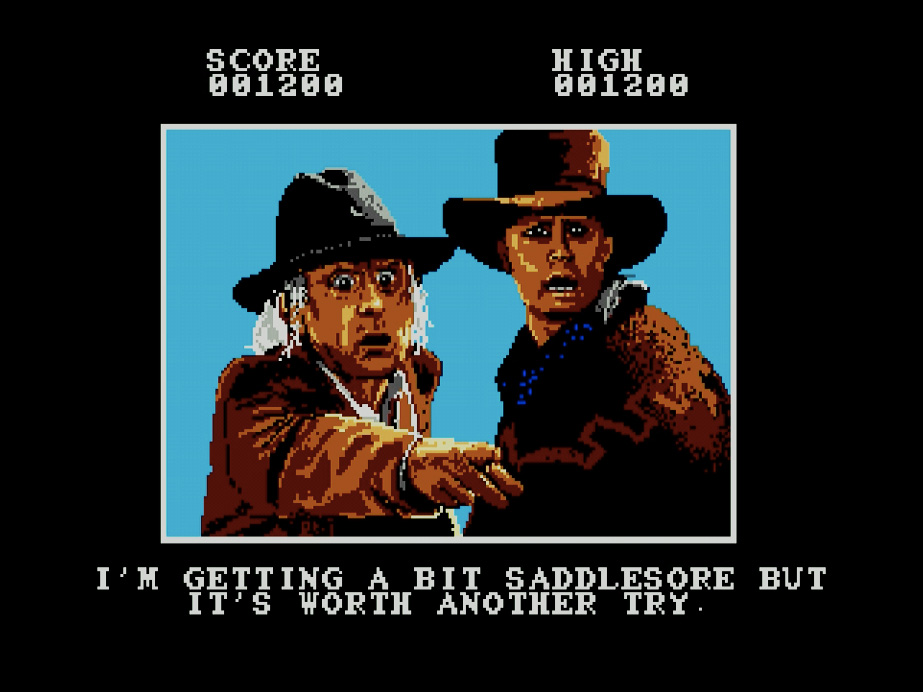 Back to the Future Part III on Sega Mega Drive