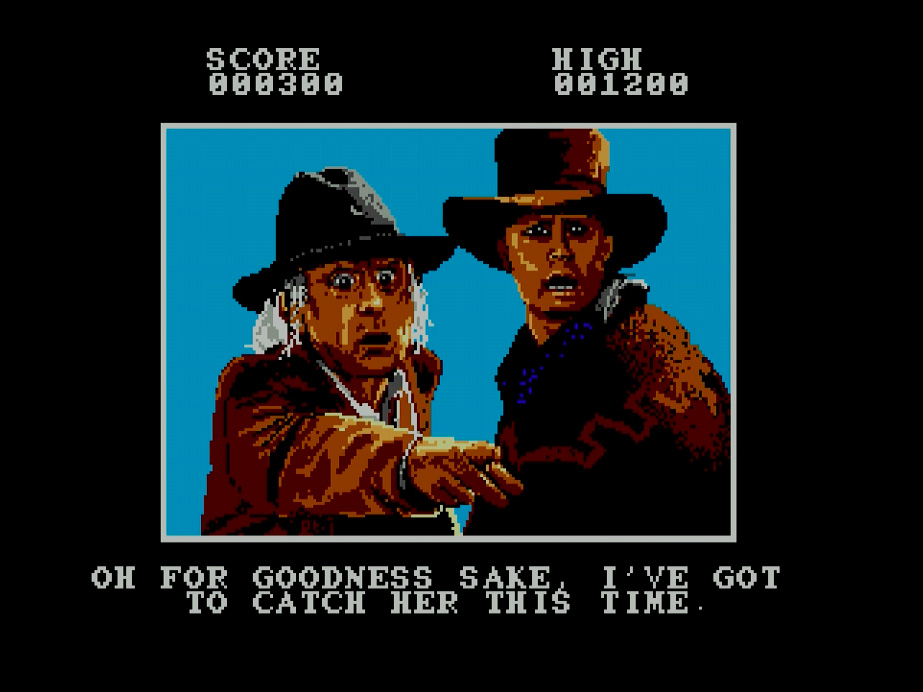 Back to the Future Part III on Sega Mega Drive