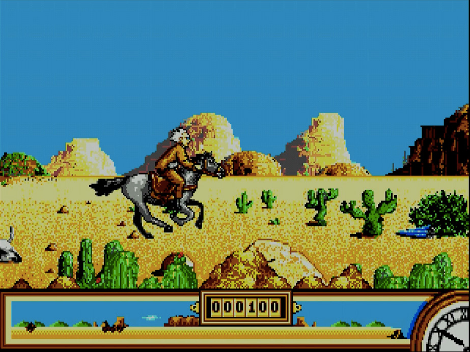 Back to the Future Part III on Sega Mega Drive