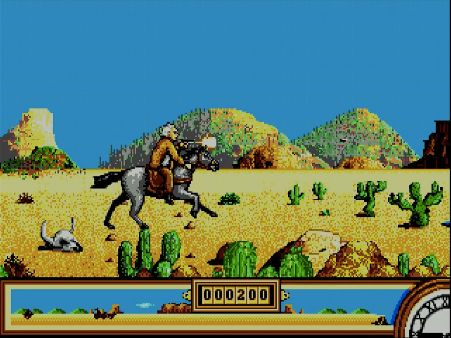 Back to the Future Part III on Sega Mega Drive