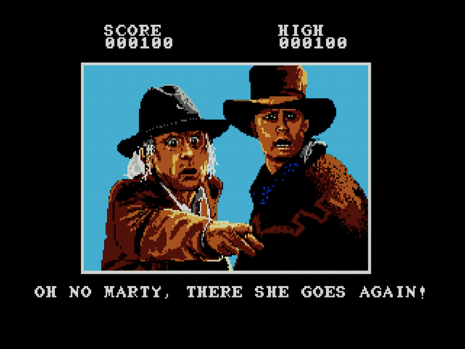Back to the Future Part III on Sega Mega Drive