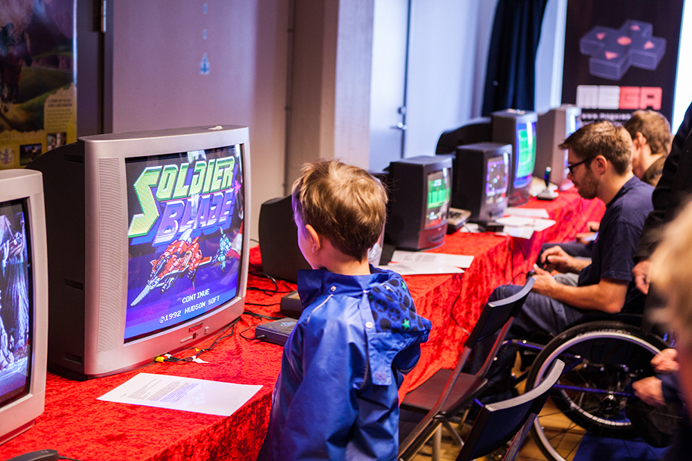 Soldier Blade at Retrospelsfestivalen 2015