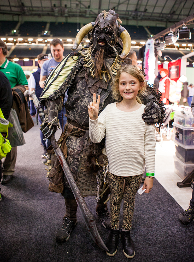 Awesome cosplayer - ComicCon Gamex 2015