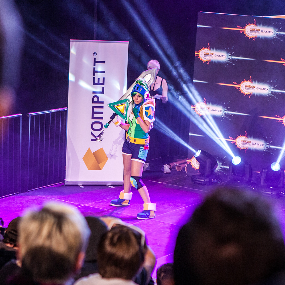 Competition in Cosplay - ComicCon Gamex 2015