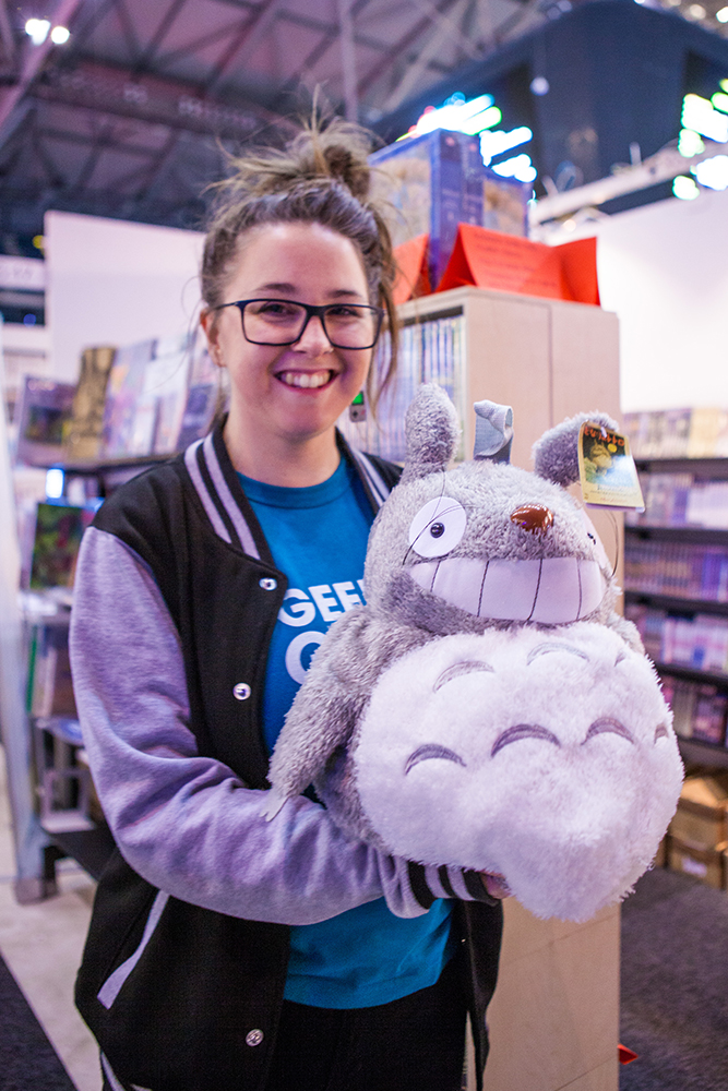 Jinn found a Totoro!