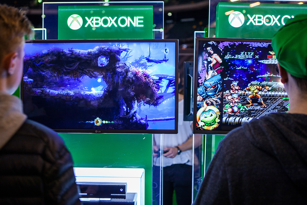 Xbox One at Comic Con Gamex