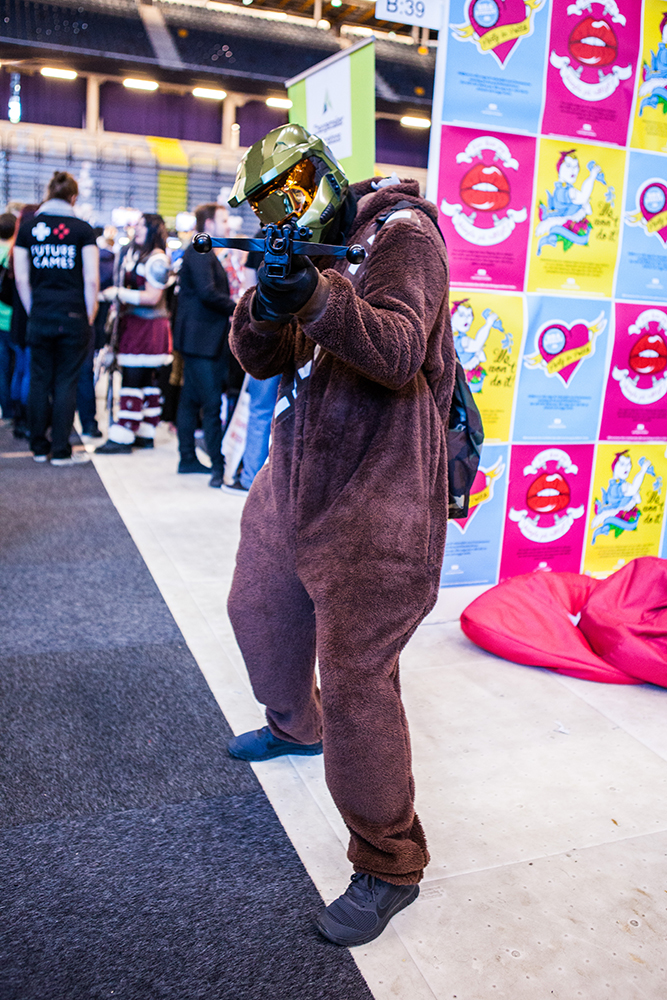 Master chiefbacca - ComicCon Gamex 2015