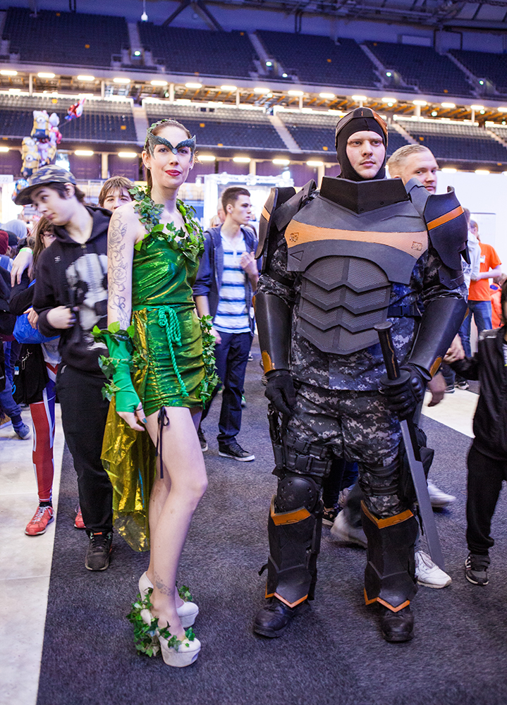 Poison Ivy cosplay - ComicCon Gamex 2015