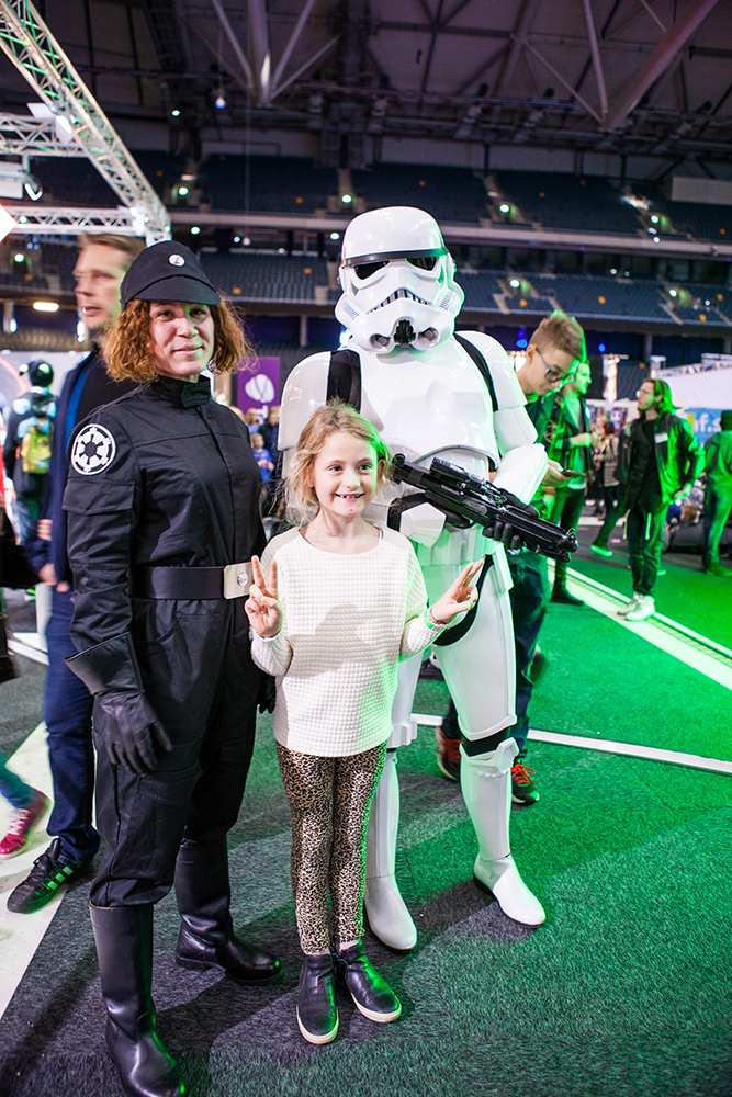 Storm trooper cosplay - ComicCon Gamex 2015