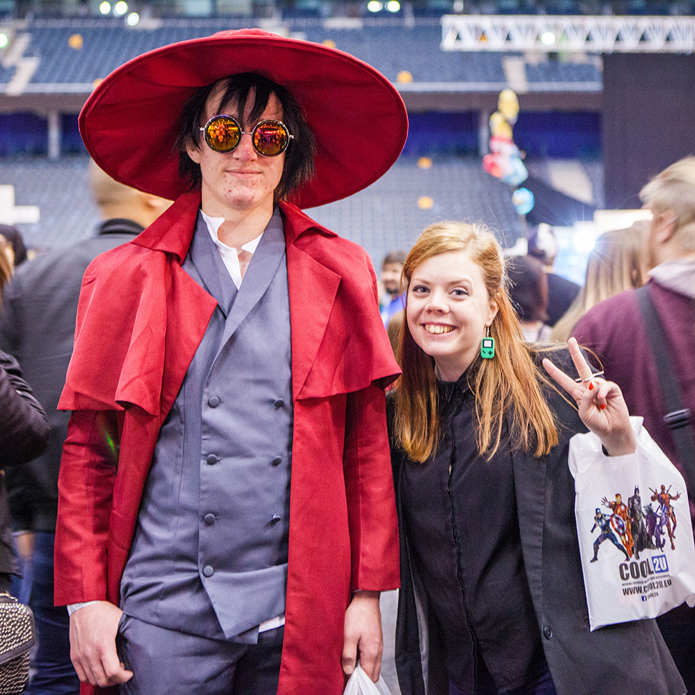 Van Helsing Cosplayer - ComicCon Gamex 2015