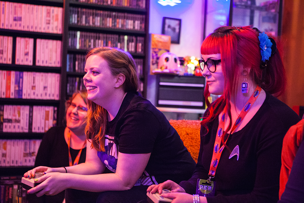 Becki & Tille in the finals